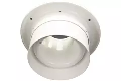 Jetdiffusor 200mm Væg- og loftmontering RAL 9010