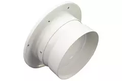 Jetdiffusor 200mm Væg- og loftmontering RAL 9010