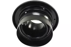 Jetdiffusor 200mm Væg- og loftmontering RAL 9005