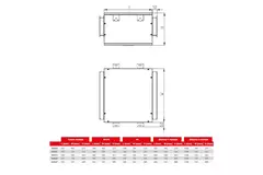 Maxivent varmtvandsveksler 21,80 kW til M4020 vandret - H HC1