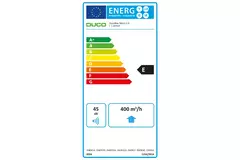 DucoBox Silent 2.0 400 m³/t + RF-kontrol - sikkerhedsstik