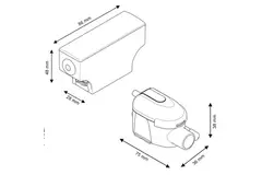 Maxivent-kondensatpumpe til M40XX-enheder - CP