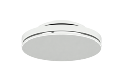 Loftsdiffusor i stål med rundt udløb - 160 mm - RAL 9016