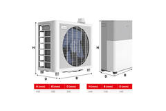 Midea Portasplit mobilt split-klimaanlæg 3,5 kW