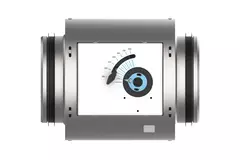 Rund CAV Konstantvolumenregulator dobbeltvægget diameter 250 mm