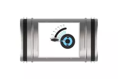 Rund CAV Konstantvolumenregulator enkeltvægsdiameter 250 mm
