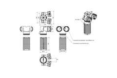 Vent-Axia Uniflexplus ventilopsamler 2 x Ø90 mm - Ø125 mm