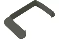 Optimalduct Climclick Vægroset 80x60 mm RAL 7016 Antracit