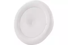 Ventilationsventil 100 mm metal - S-DVS100 RAL 9016
