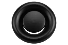 Udluftningsventil i metal 160 mm med friktionsfjedre - DVS-C160 - RAL 9005 30% blank