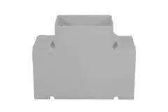 ClimaConnect T-stykke til montering af kanal 100 mm - RAL 9010