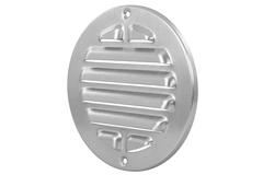 Udvendigt gitter rundt 200 mm - anodiseret aluminium