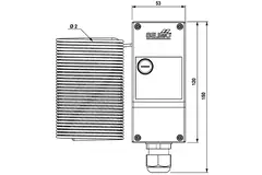 Belimo frostvagt SPDT - AR - 6 meter - 01ATS-1050B
