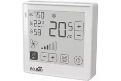 Belimo rumstyringsmodul til CO₂, luftfugtighed og temperatur - ePaper touch display - MP-Bus - P-22RTM-1800D-1