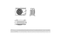 Kizura Maxinverter-13S poolvarmepumpe 230V R32 12,8 kW
