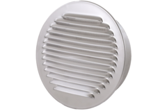 Ventilationsgitter rundt 80 mm aluminium - EL-A-R80 ALU