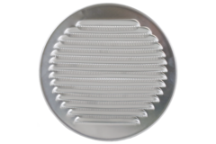 Ventilationsgitter rundt 80 mm aluminium - EL-A-R80 ALU
