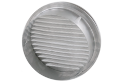 Ventilationsgitter rundt 80 mm aluminium - EL-A-R80 ALU