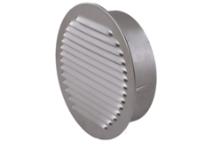 Ventilationsgitter rundt 80 mm aluminium - EL-A-R80 ALU
