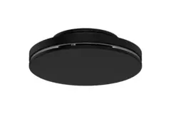 Loftsdiffusor i stål med rundt udløb - 160 mm - RAL 9005