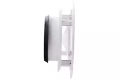 ClimaConnect Design-ventil, rund, Ø 125 mm – hvid
