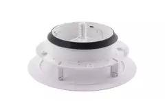 ClimaConnect Design-ventil, rund, Ø 125 mm – hvid