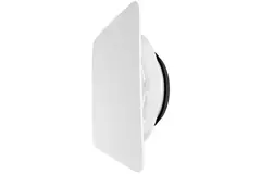 ClimaConnect Design-ventil, firkantet, Ø 125 mm – hvid