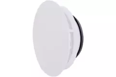 ClimaConnect Design-ventil, rund, Ø 125 mm – hvid