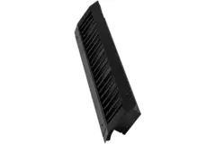 ClimaConnect kanalrist, enkelt justerbar, 425 x 75 mm, til rør fra 160 til 400 mm – RAL 9005