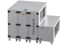 Maxivent WTW luftbehandlingsanlæg med varmehjul, 10.000 m³/h, med DX-batteri, vandret til venstre – RHE 10000 H ODJL T 01