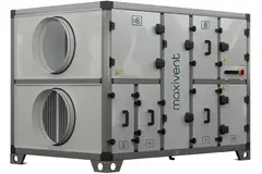 Maxivent WTW-luftbehandlingsenhed med sorptionshjul 4500 m³/t vandret til højre - MR4545