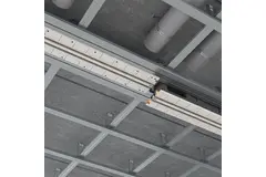 Ergovent rammeløs spaltediffusor 1050 mm med tilslutningsdiameter 125 mm - klimaanlæg - 2 spalter