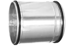 Forlænget glidesamling med pakning 150 mm (galviniseret)