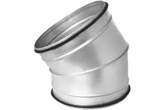 Rund spiralbøjning 30°, Ø250 mm, til spiralrør