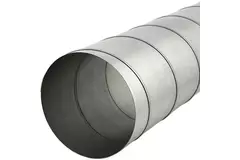 Spiro-rør Ø 630 mm længde 1,5 meter - Galvaniseret