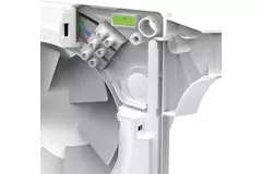 Supra badeværelsesventilator med fugtsensor og timer med træksnor Ø 125 mm -125HT