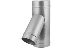 DW-diameter 130 mm (130/180) T-stykke T135 EW I316L/I304 (D0,5/0,6)