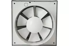 Badeværelsesventilator Ø 125 mm rustfrit stål – EET125i