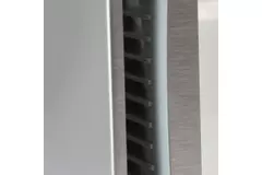 Badeværelsesventilator Ø 125 mm rustfrit stål – EET125i