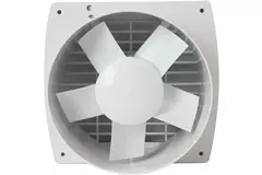Badeværelsesventilator Ø 100 mm sølv – design EET100S