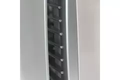 Badeværelsesventilator Ø 100 mm sølv – design EET100S