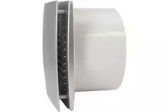 Badeværelsesventilator Ø 100 mm sølv – design EET100S