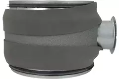 Thermoduct 9 mm håndbetjent reguleringsventil diameter 200 mm isoleret