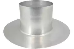 Aluminiumstagplade til termoduktisoleret ventilationshætte 200 mm