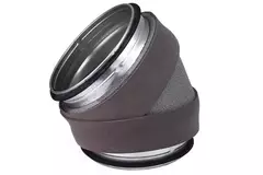 Thermoduct 13 mm bøjningsdiameter 250 mm 45 grader isoleret