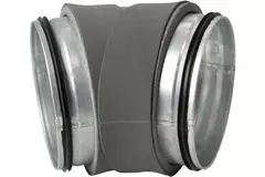 Thermoduct 13 mm bøjningsdiameter 125 mm 45 grader isoleret