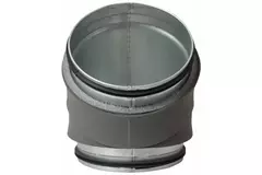 Thermoduct 13 mm bøjningsdiameter 125 mm 45 grader isoleret