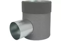 Thermoduct hældefælde diameter 150 mm H=80 mm enkelt