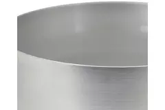Aluminiumstagplade til termoduktisoleret ventilationshætte 125 mm