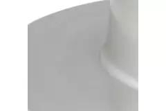 Aluminiumstagplade til termoduktisoleret ventilationshætte 125 mm